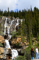 Road Side Water Falls, Jasper National Park, Alberta, Canada